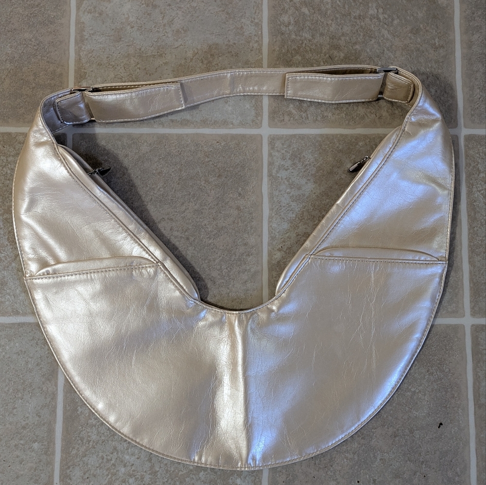 Sash Faux Leather Shoulder Bag